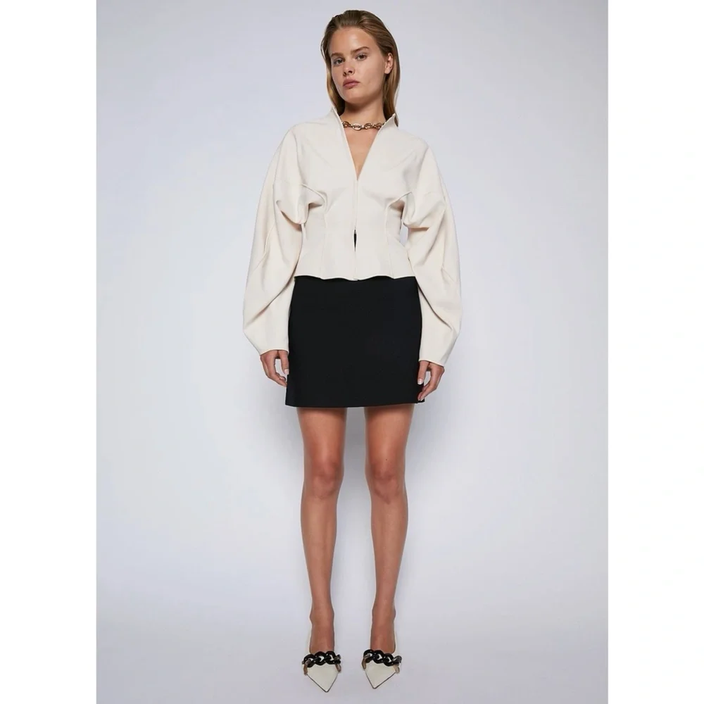 Scanlan Theodore Black Mini Skirt